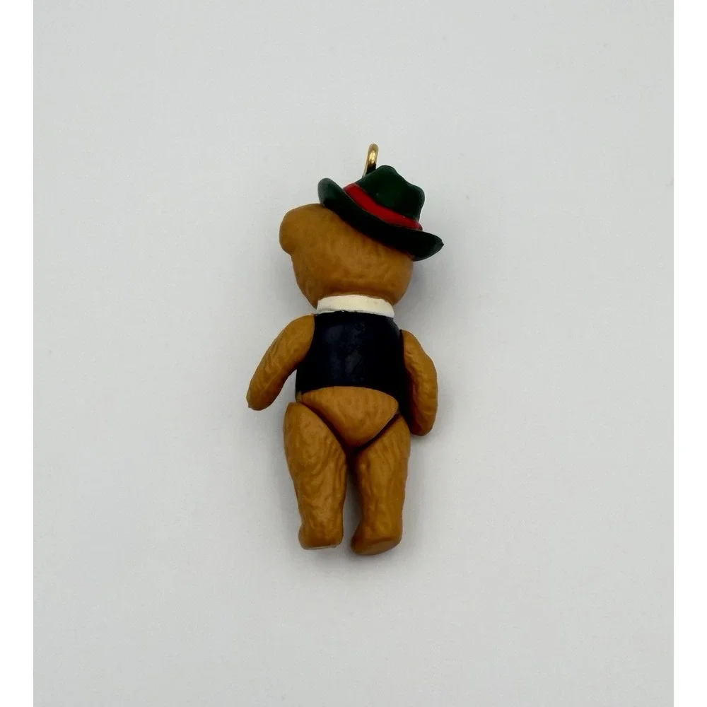 1997 Hallmark Keepsake Miniature Ornament Teddy-Bear Style 1 First Series VTG